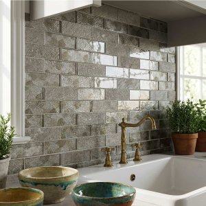 Gyro Bronze Brick Tiles